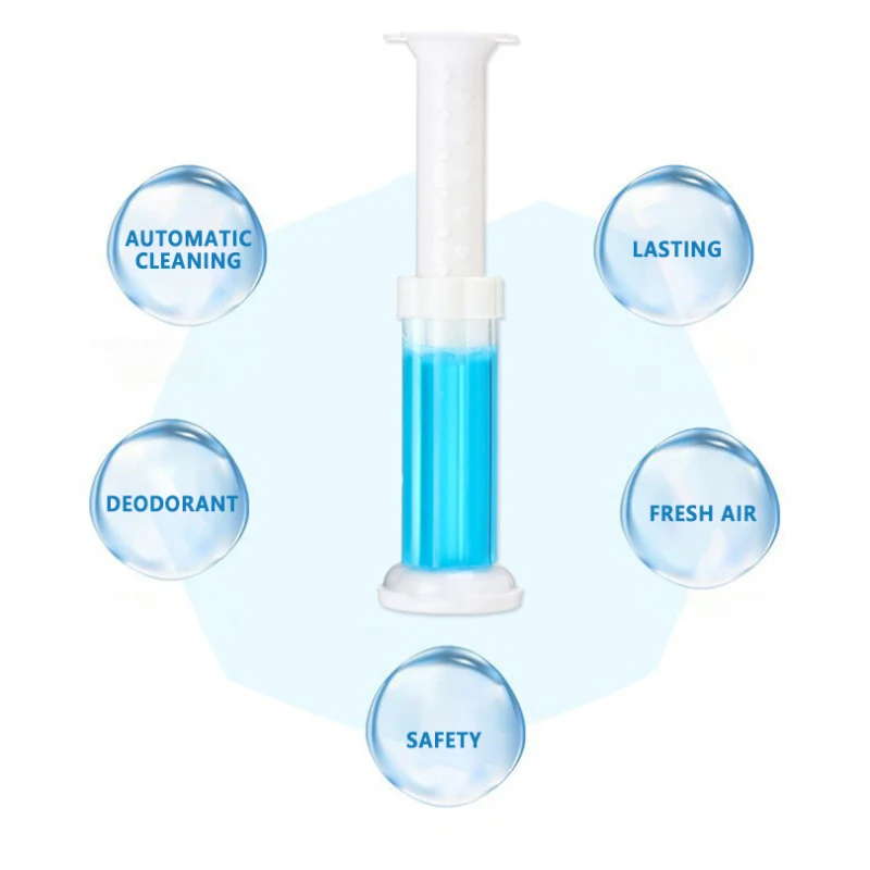 

Newest Flower Aromatic Toilet Gel Toilet Deodorant Cleaner Toilet Fragrance Remove Odors and Leave No Traces 12 Flowers Hot Sale