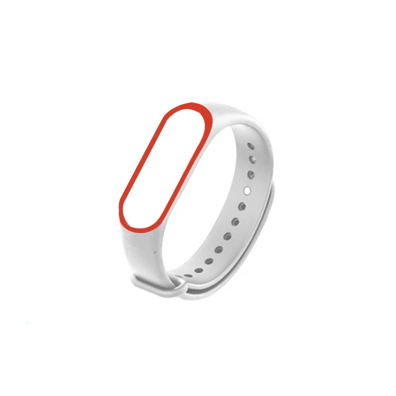 Силиконовый ремешок для Xiaomi Mi Band 4 и 3 сменный Браслет смарт-часов 22 цвета умные