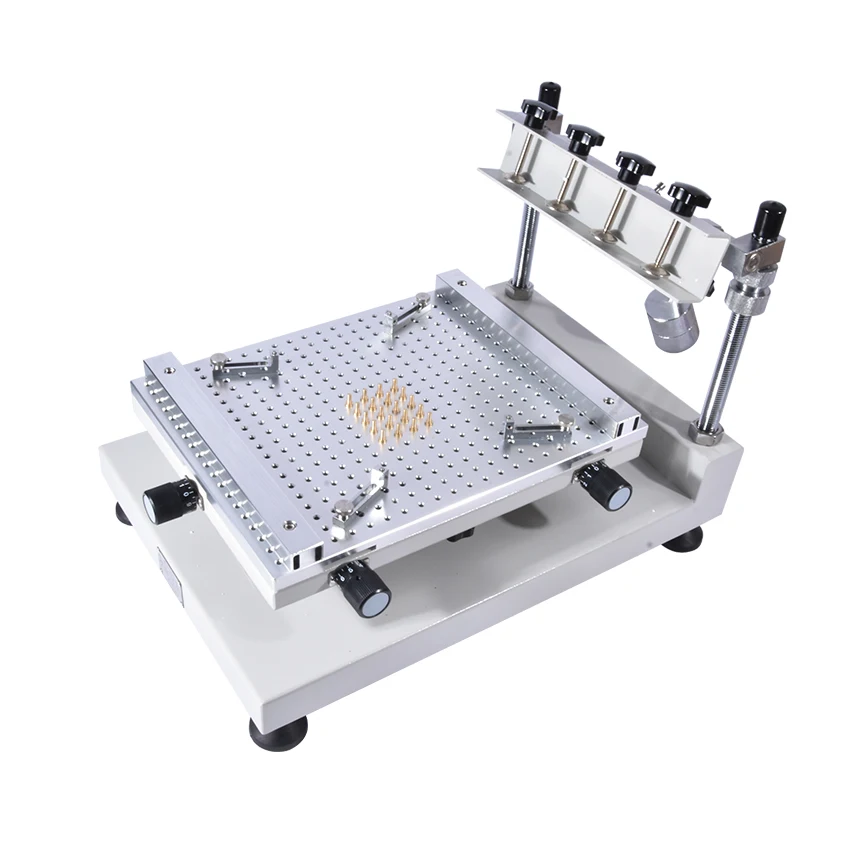 

1PC High precision screen printing machines Solder paste SMT printing manual printing and screen printing machine