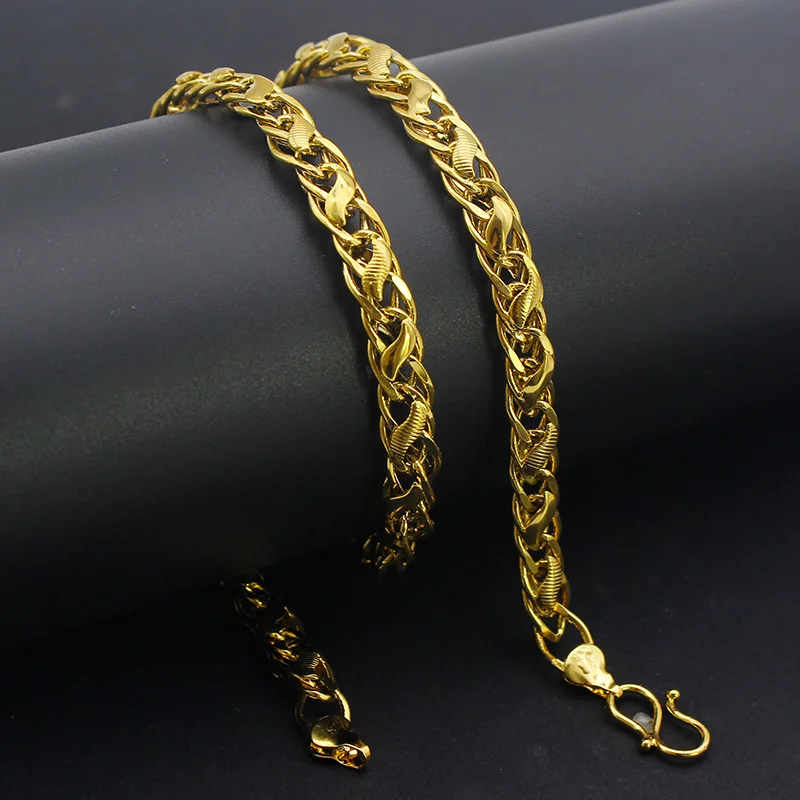 

Ожерелье ручной работы из 18-каратного золота в стиле хип-хоп, шикарное модное дизайнерское ожерелье, эстаксическая Очаровательная цепочка ...