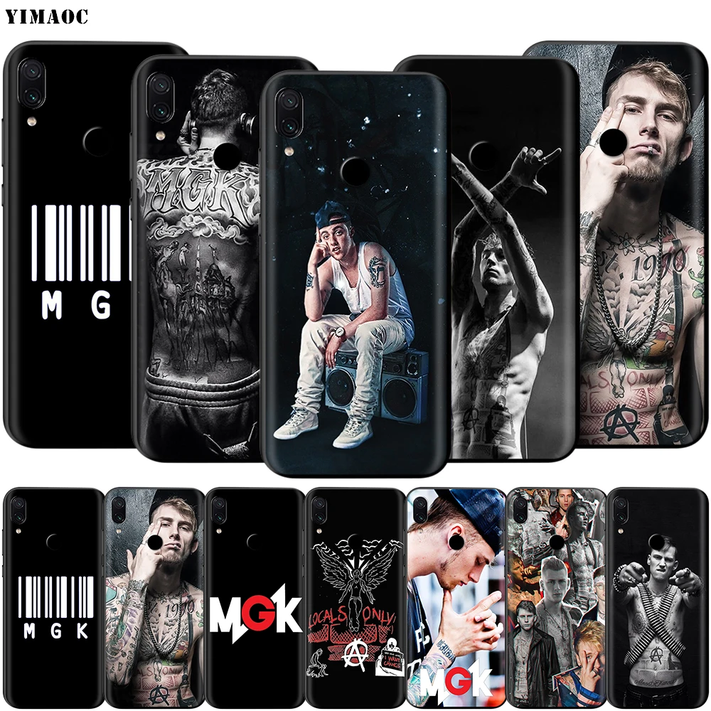Чехол MGK для Xiaomi Redmi Note 4 4x 4a 5 5a 6 8 8A MI 9 9s 10 8T K30 Pro Max Lite Plus|Бамперы| |