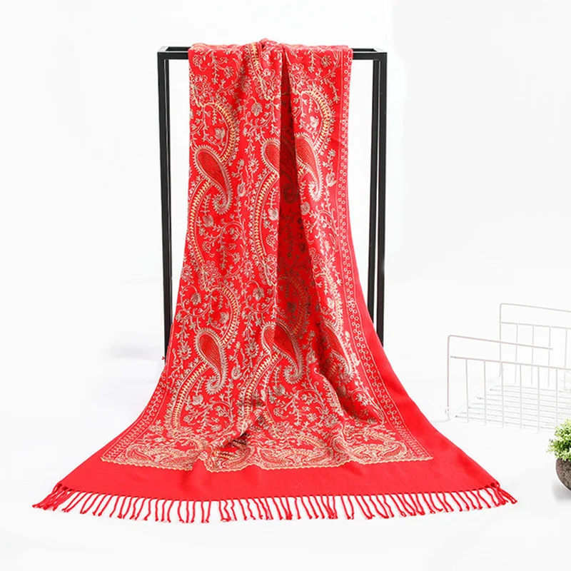 hot drilling poncho head scarves women elegant scarf and warm shawl long embroidery stoles bandana scarf hijab luxury brand free global shipping