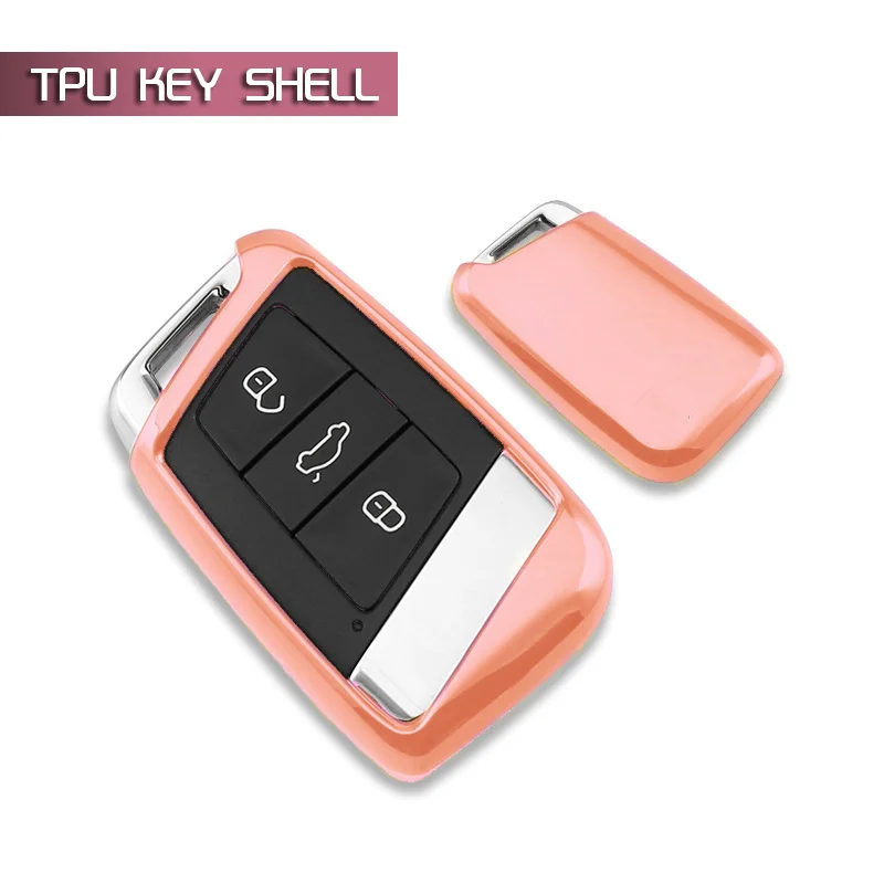 OemField Soft TPU Car Key Cover Case Bag Shell Holder Protection Skin for Volkswagen VW Passat Magotan B8 Variant Smart | Автомобили и