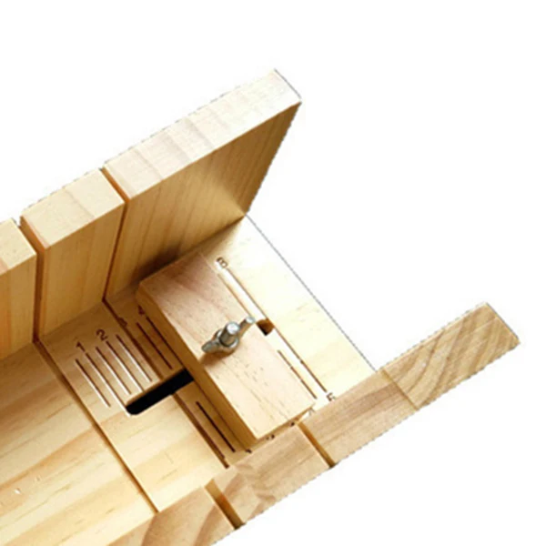 

Handmade Diy Soap Cutting Tool, Rubber Wood Adjustable Soap Cutting Device, Simple Soap Making Fixed Support Supplies