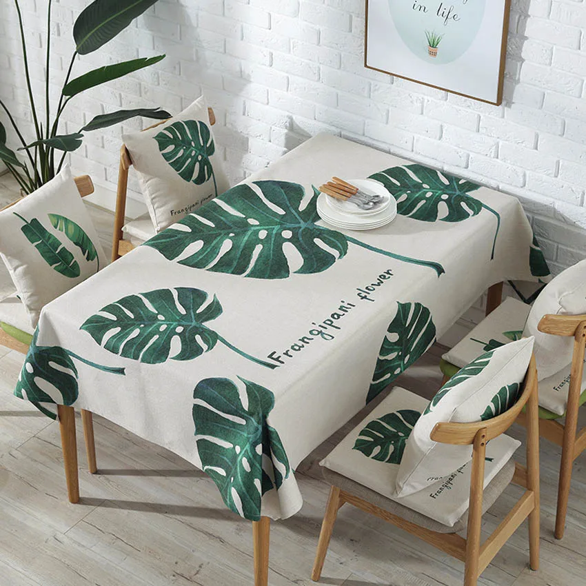 Large Size Cotton Linen Tablecloths Tea Table Dust Cover Toalha De Mesa Picnic Travel Mat
