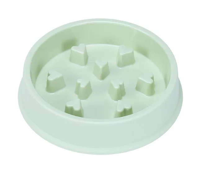 green 4 Дозатор корма для собак, еда, здоровье, анти-ласточка, собаки, прочный пластиковый фонтан для собачьего питья - Цвет: green 4