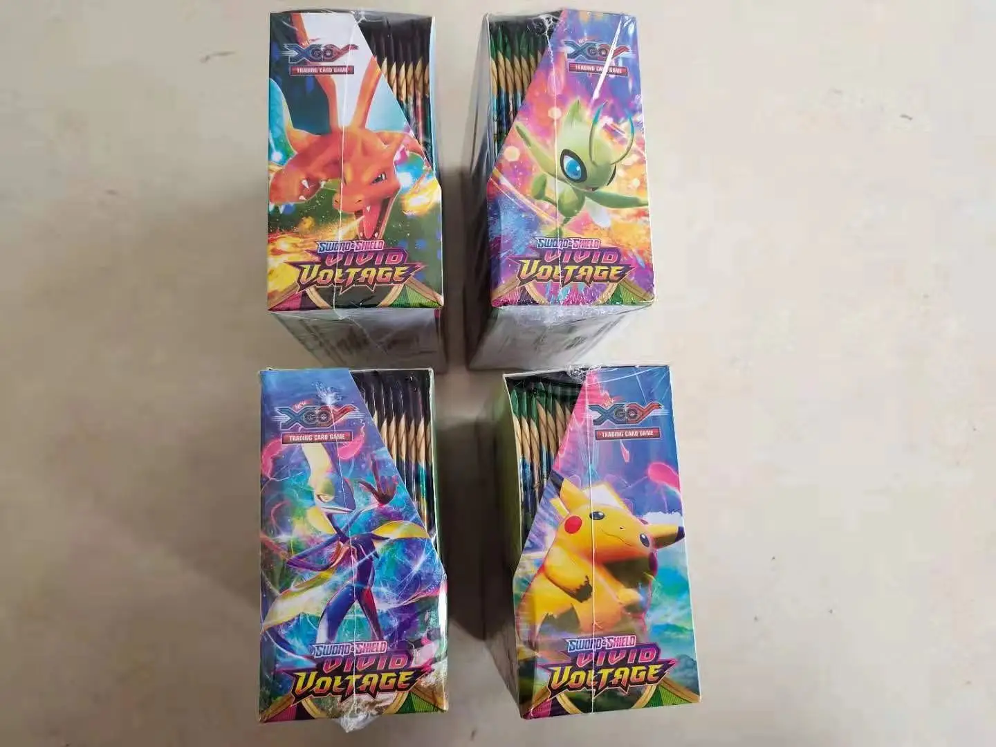 

Pokemon Cards 324pcs Newest Sword Shield Vivid Voltage Pokemon Booster Box Collectible Tradiner Card Game Toys Children Gift