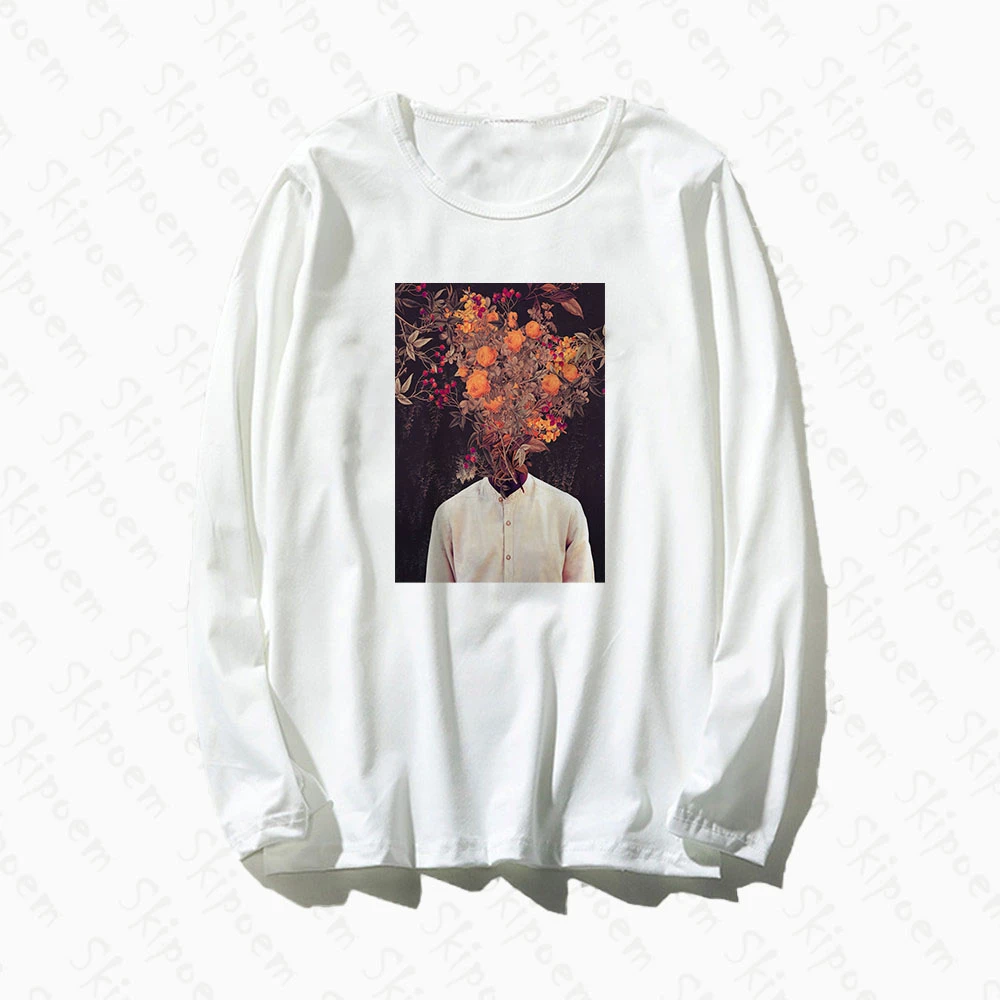 Винтажная художественная розовая Мужская Женская футболка корейский стиль