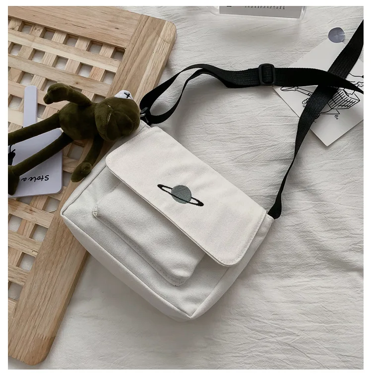 

Women Handbags Shoulder Bags 2020 New Fashion Female Canvas Messenger Bags Cute Crossbody Bags Purses for Teenage Girls