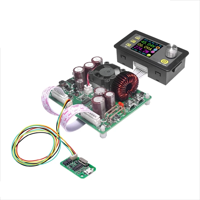 

Понижающий модуль питания постоянного напряжения и тока DPS5020, USB-коммуникация, 50 в, 20 А, преобразователь напряжения, вольтметр