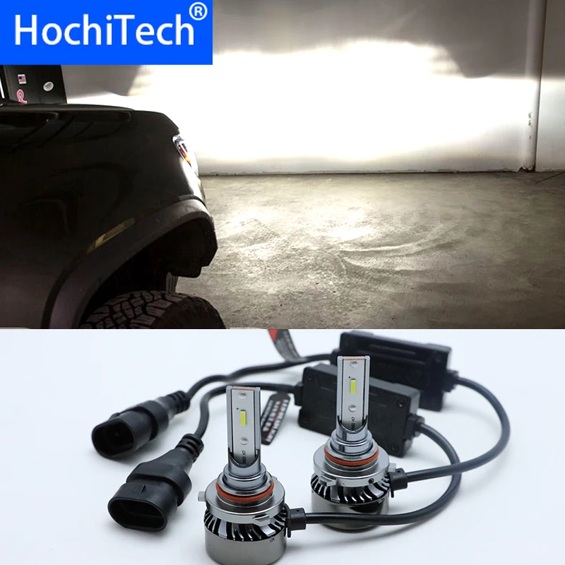 

2pcs high quality 55W 6000K white 9005 HB3 LED Car HeadLight Lamp for 2015-2018 Chevrolet Colorado high beam car styling