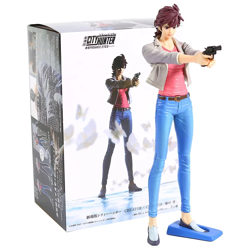Makimura Kaori box Создатель X создатель Городской охотник Saeba Ryo/Makimura Kaori ПВХ фигурка Коллекционная модель игрушки - Цвет: Makimura Kaori box