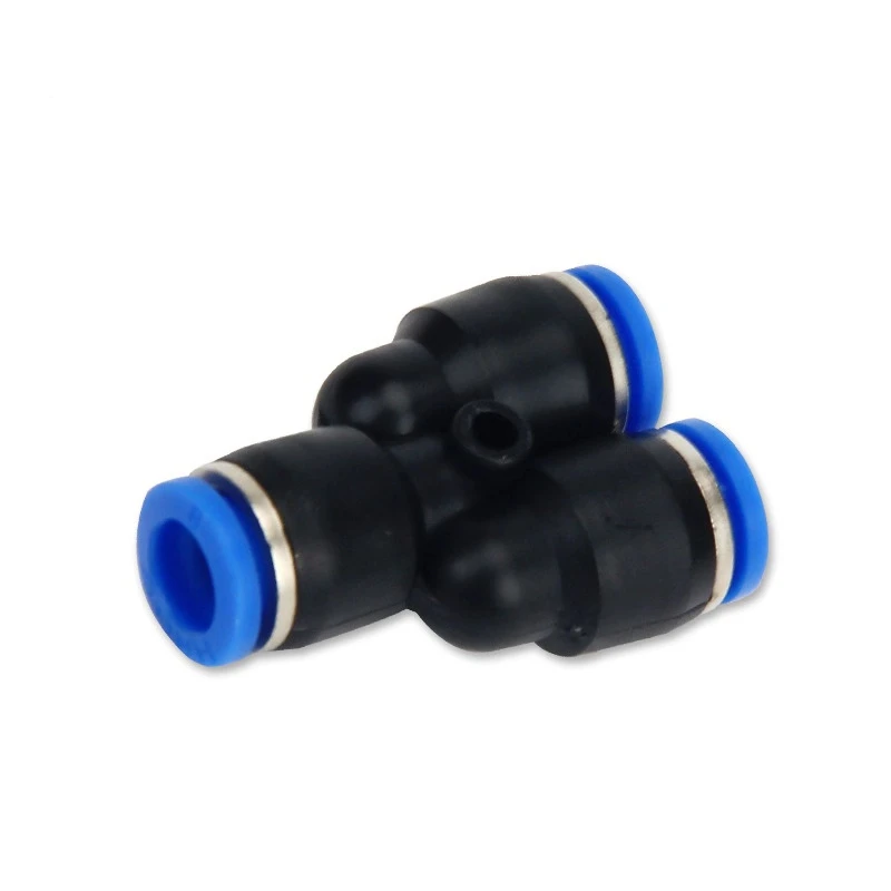 3-ходовой порт Y-образной формы пневматический Фиттинг с наружным диаметром 12 мм 8