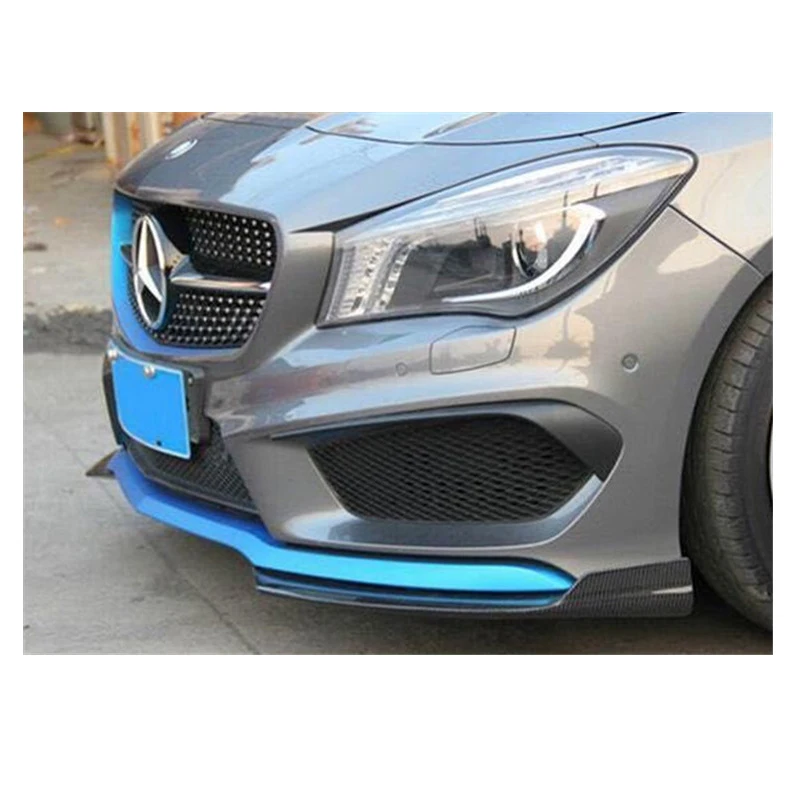Передние разветвители для губ W117 спойлер Benz CLA Class C117 CLA250 CLA260 CLA45 2014-2016 защитные