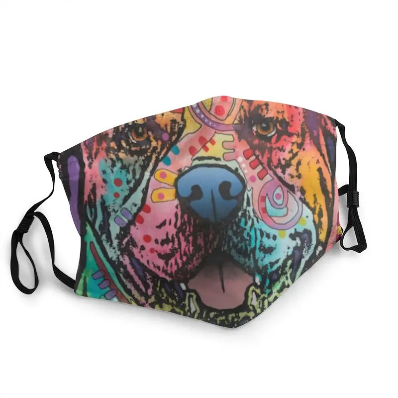 

Funny English Bulldog Anti Dust Washable Dog Pet Animal Lover Face Mask Protection Cover Unisex Adult Respirator Mouth Muffle