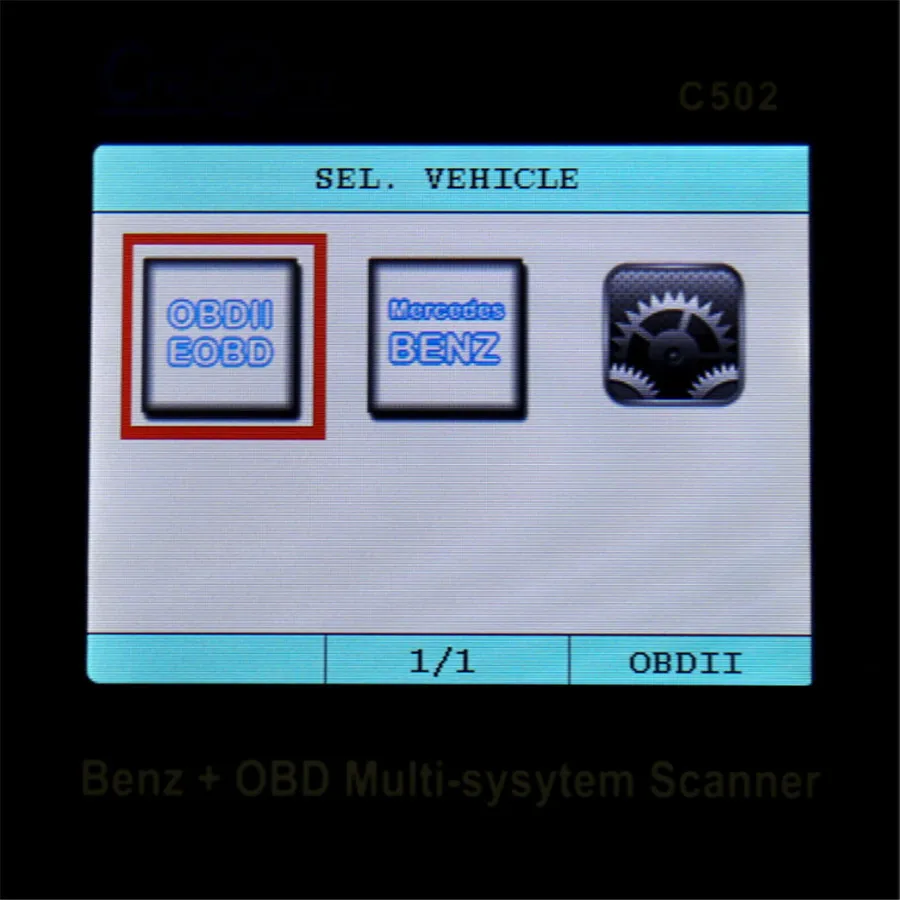 Считыватель кодов двигателя Creator C502 OBD2 для W203 и Mercedes Benz W211 | Автомобили мотоциклы