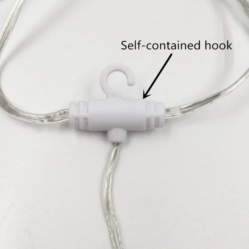 1,5*2 м светодиодный Радужная занавеска светильник USB восемь функций режим Сказочный светильник s гирлянда Рождество Свадьба Вечеринка Крытый Открытый Декор