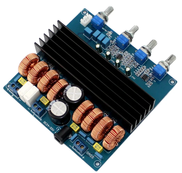 TDA7498 200 Вт + 100 2 1 канальный цифровой усилитель мощности плата усилителя класса D