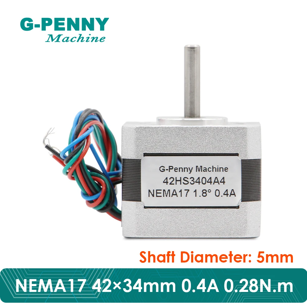 Шаговый двигатель Nema 17 с ЧПУ 42x34 мм 0 32 А нм градусов 45 унций/дюйм | Обустройство