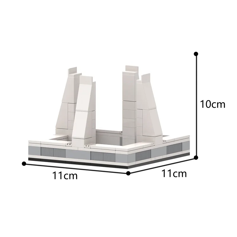 

MOC Saturn V Launch Platform Creators Rocket Building Blocks Creative Series DIY Model Toys For Children Easter Gifts 122pcs