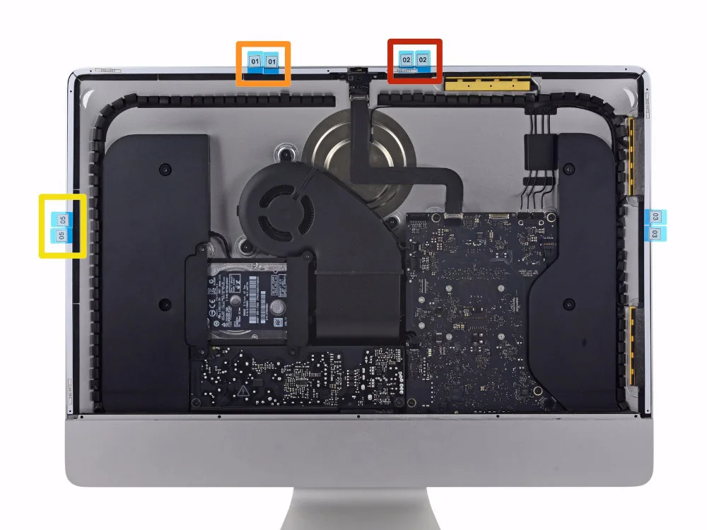 Оригинальный новый iMac 27 '✡ 5'' A1418 A1419 лента/клейкая Полоса открытый