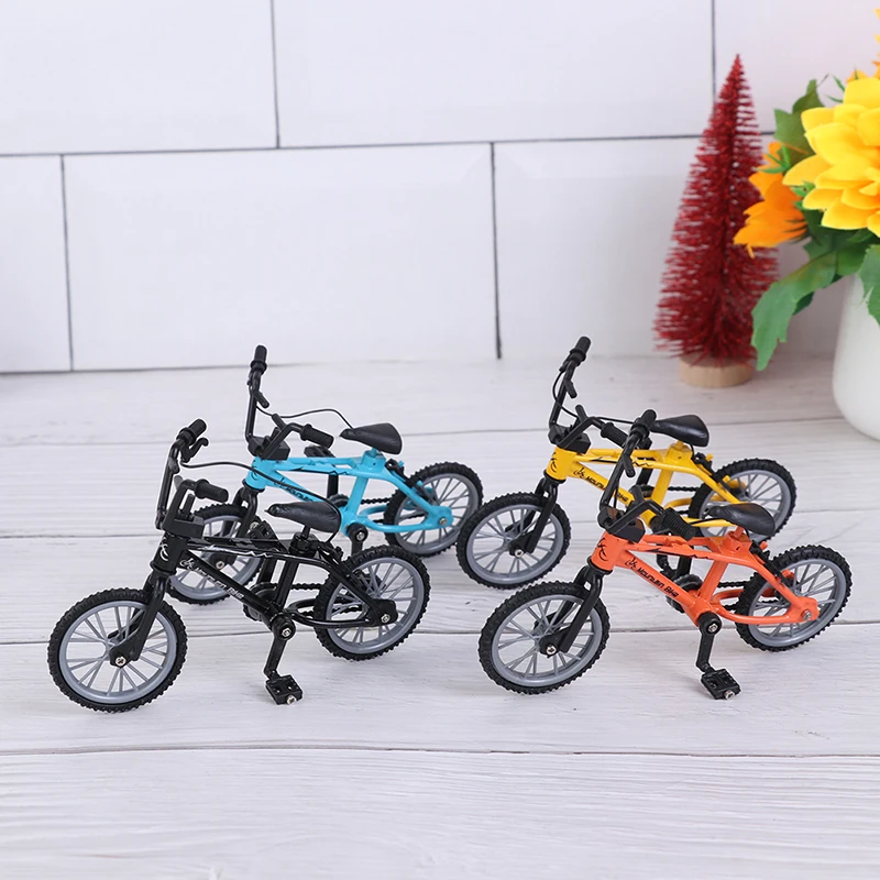 Креативная игра BMX велосипед игрушки сплав мини Finger Bikes мальчик игрушка модель