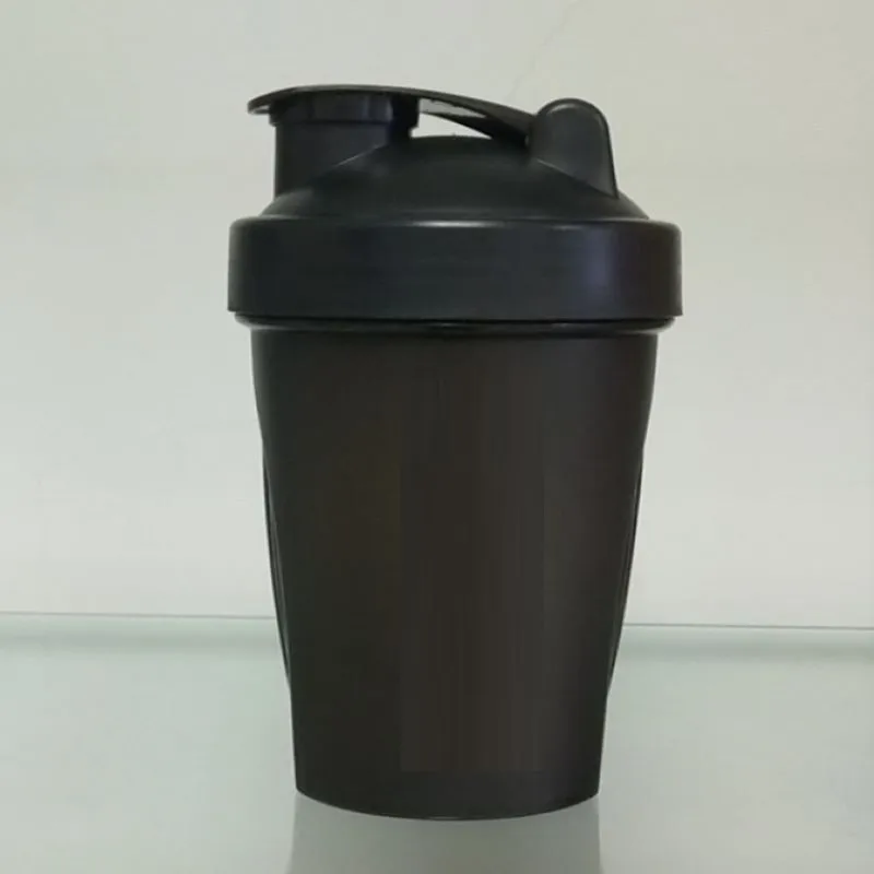 

400ML High Quality Shaker Shaker Portable Sports Water Bottle With Stirring Ball Drinkware Accessories