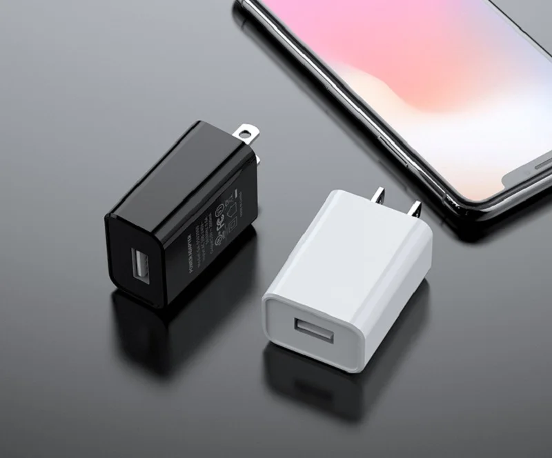 USB Зарядное устройство для быстрой зарядки 5V 1A/5В 2A Американский Стандартный разъем для IPhone samsung huawei Xiaomi USB телефон Зарядное устройство Мощность адаптер