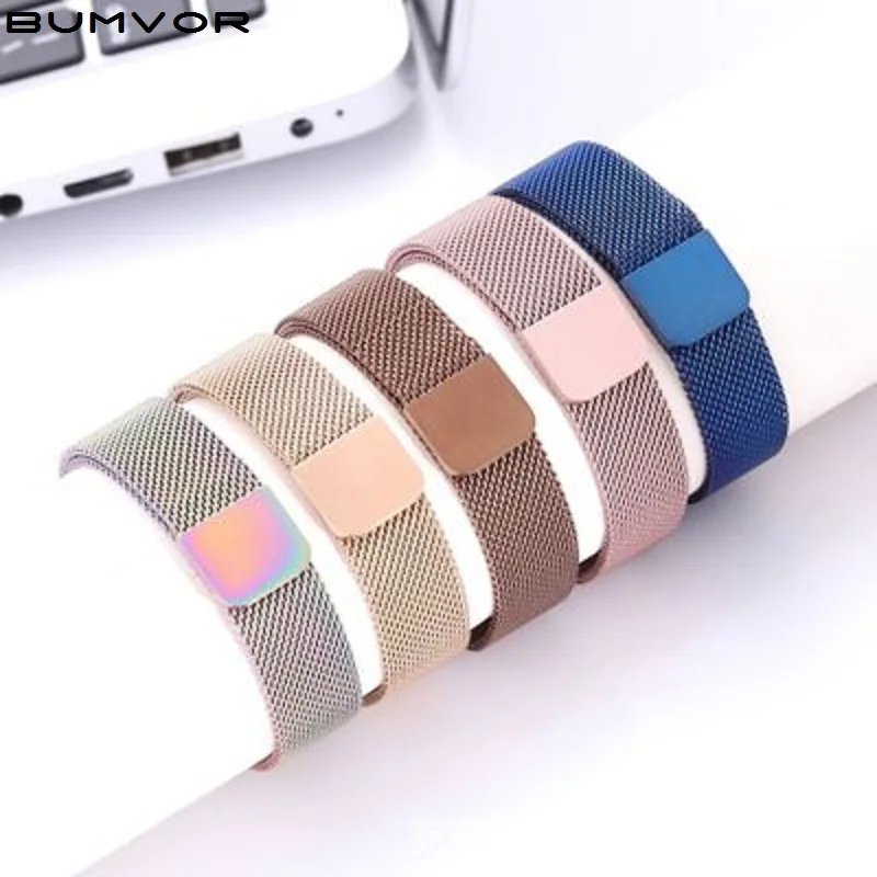 Миланская петля ремешок для apple watch группа correa 4 5 44 мм iWatch 3 2 42 38 40 Миланский