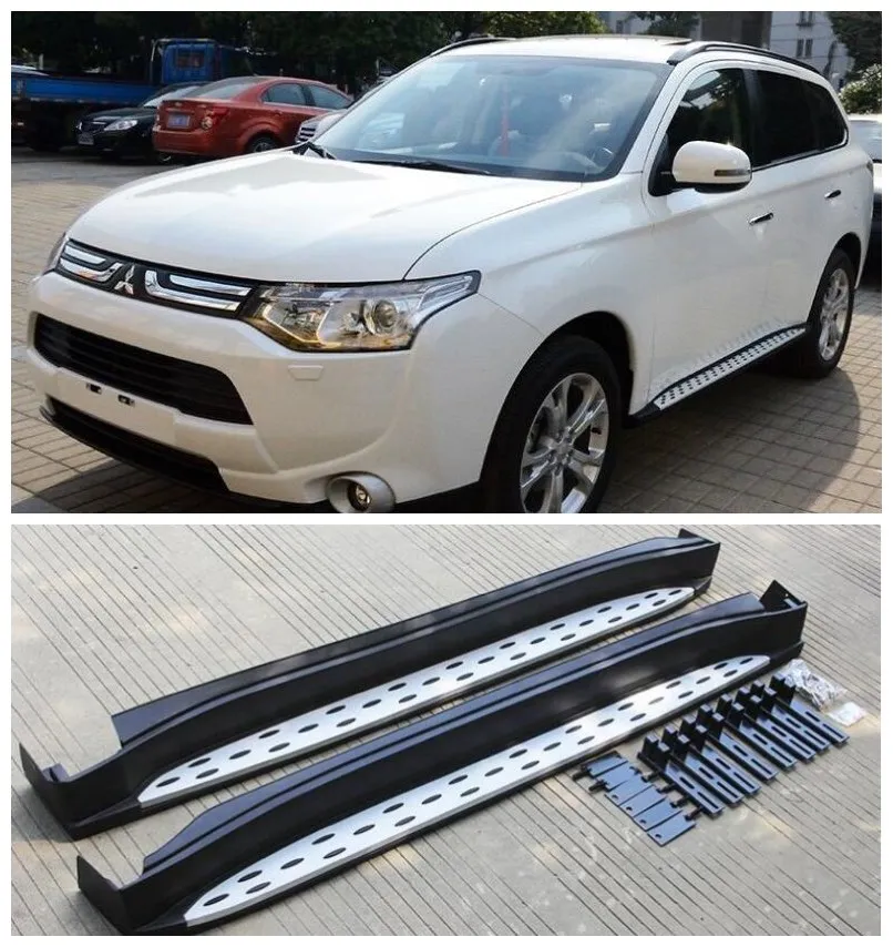 Подножки для Mitsubishi Outlander подножки из алюминиевого сплава 2013 2014 2015 2016 2017 2018 2019 |