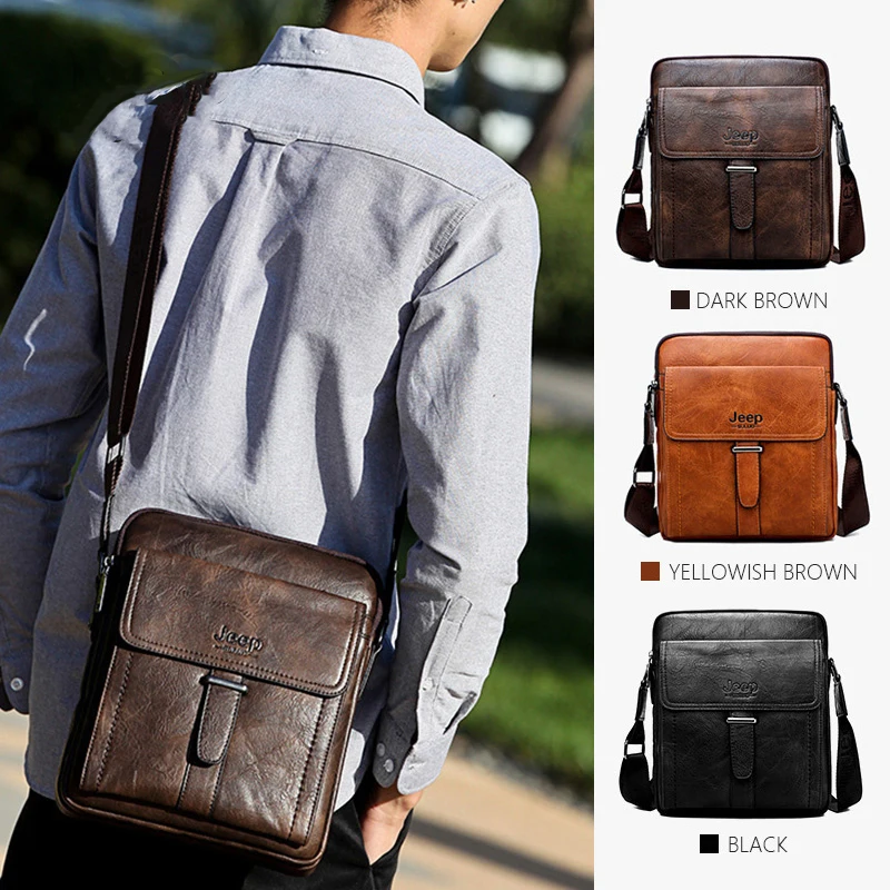 

Men's Briefcase Male Top-Handle Bags Fit 13.3 Inch Office Laptop Pack Leather Large Capacity Tote Bag for Men Dark Brown bags