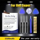 Высококачественный аккумулятор 5500 мАч Li3834T43P6H8867 для Umi Super Phone