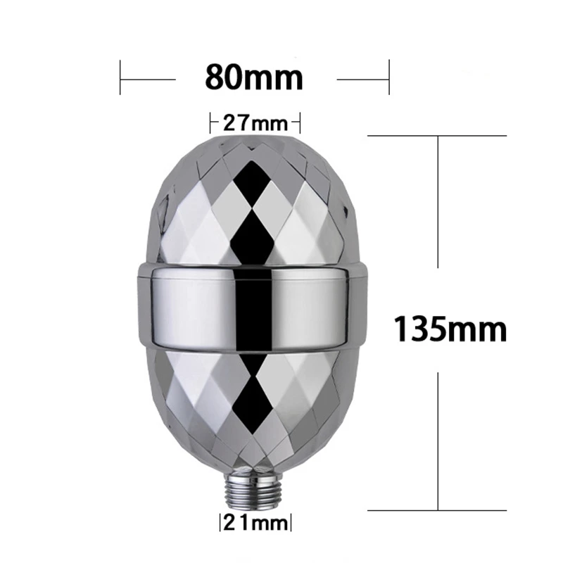 AD 15 сценический фильтр для душа значительно очищает вашу воду и оживляет ваше