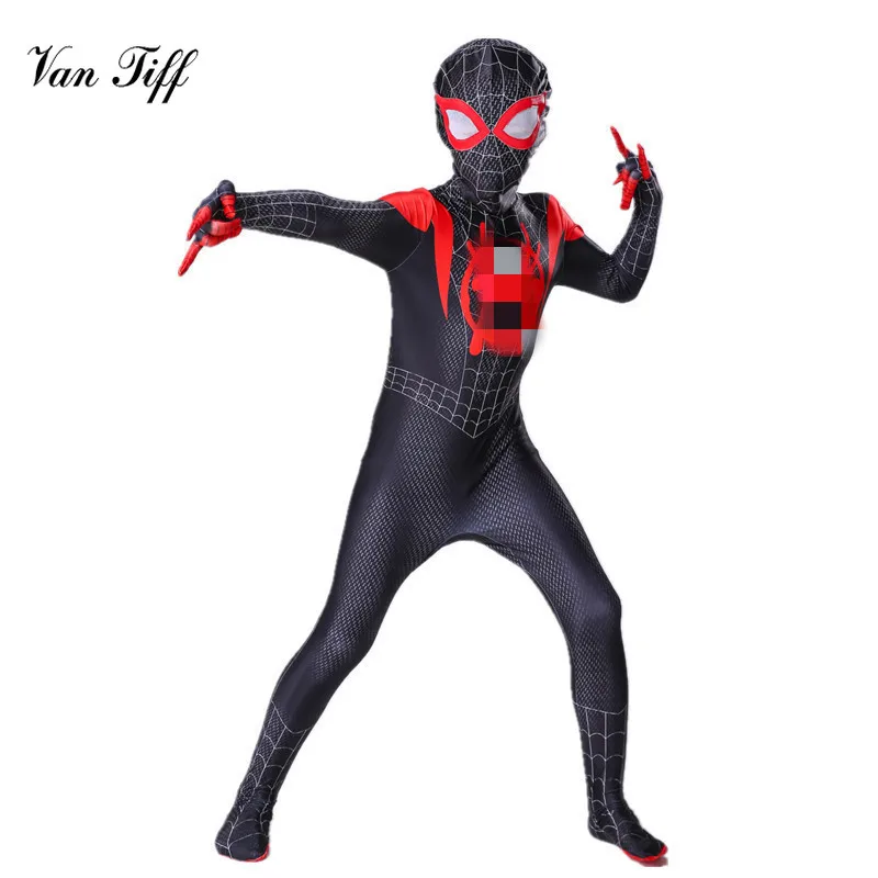 Женский костюм Lego боди с супергероями человек миль Моралес комбинезон