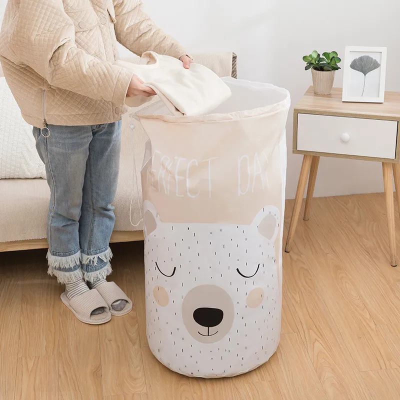 Складная сумка для хранения с принтом кактуса органайзер одежды и одеял