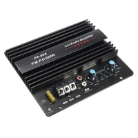 12v mono 600w high power auto audio amplifier pa 60a fashion wire drawing powerful bass subwoofer amplifier with 20a backup