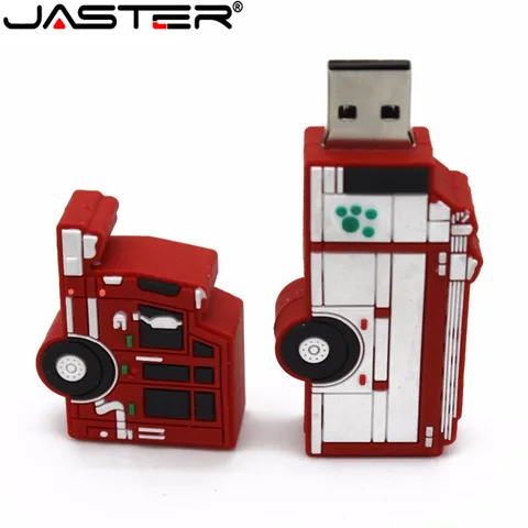 Флэш-накопитель JASTER, флэш-накопитель для пожарной машины, флэш-накопитель 4 ГБ, 8 ГБ, 16 ГБ, 32 ГБ, 64 ГБ, usb-флешка