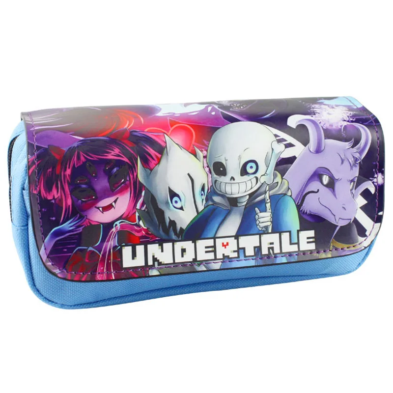 

New Arrival: Game Undertale Pencil Case Bag Student Stationery Pouch Makeup Cosmetic Storage Bag (POUCH1207)