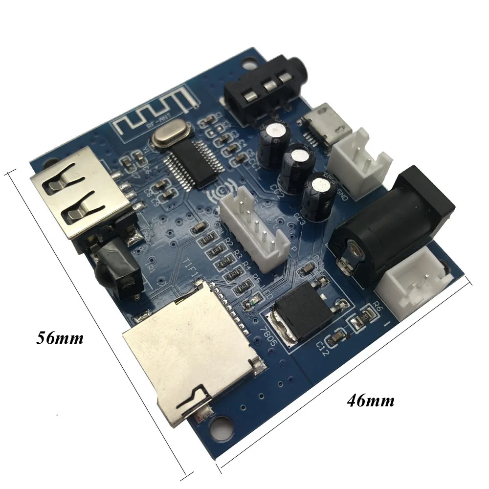 Блок приема аудио Lusya Bluetooth 5 0 карта U диска воспроизведение без потерь с
