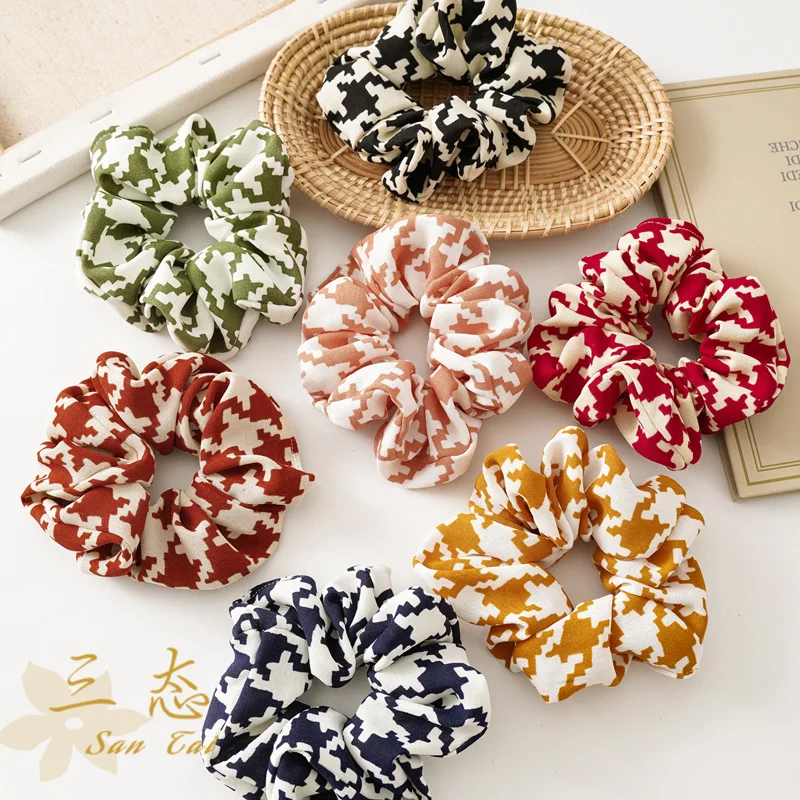 

New Spring and Summer Small Fresh Colon Hair Circle Women's Color Versatile Hair Circle INS Hair Headwear Hair Accesories