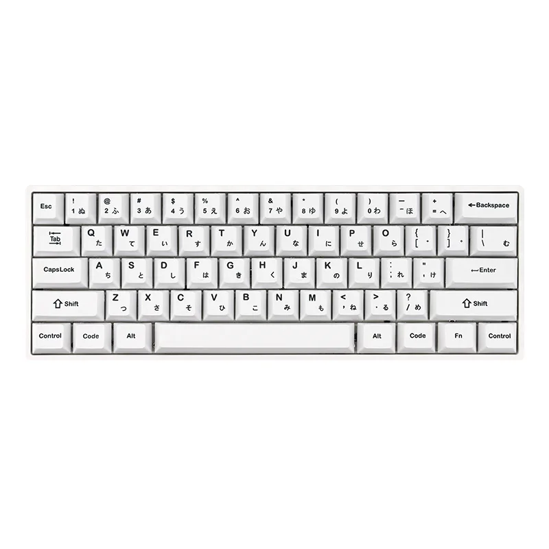minimalist white japanese keycaps for mechanical keyboard keycap pbt sublimation key cap cherry profile free global shipping