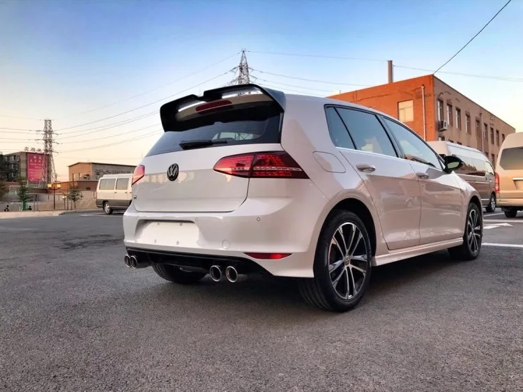 Для 2014-2018 Volkswagen Golf 7 спойлер спортивный ABS Материал заднего крыла первоклассника