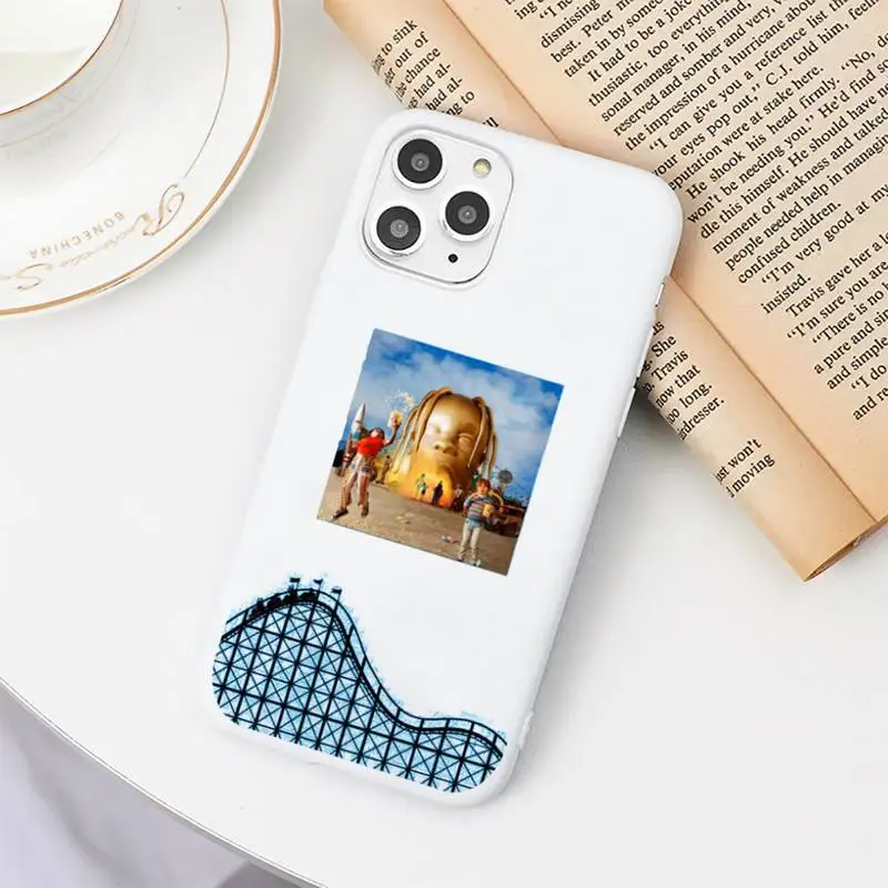 

Travis Scott Huncho Jack ASTROWORLD Phone Case Candy Color for iPhone 6 7 8 11 12 s mini pro X XS XR MAX Plus