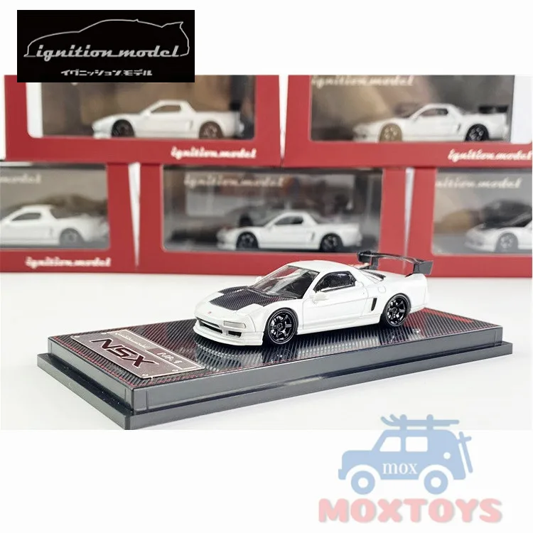IG 1:64 Honda NSX (NA1) матовая жемчужно-белая литая модель автомобиля | Игрушки и хобби