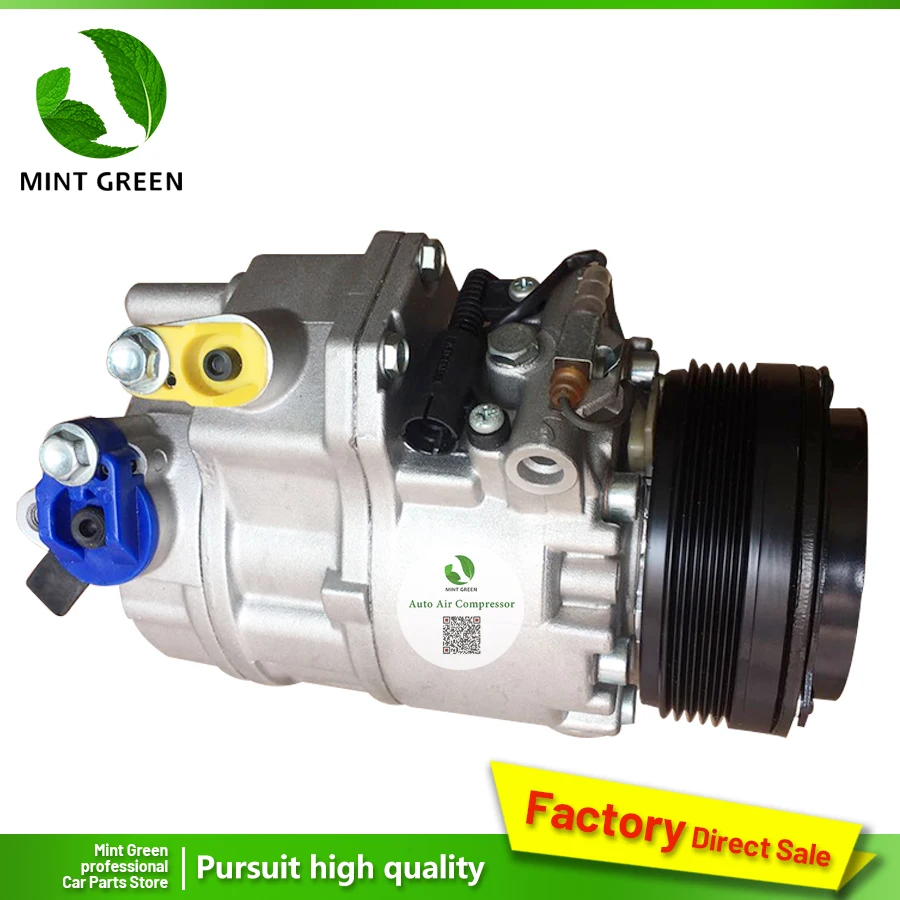 

For BMW X5 X3 320 i 325 i 325 xi 330 i 330 xi AC Compressor 64526915388 64526918000 64526916232 6918000 64526936883 447220-8027