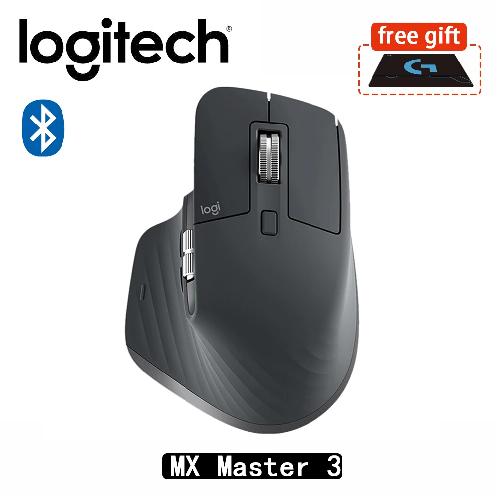 Logitech MX Master 3 Беспроводная Bluetooth офисная мышь предварительно определенные профили