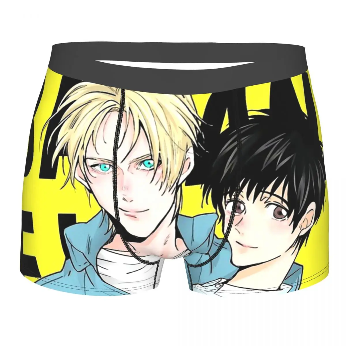 

BANANA FISH Poster Underpants Homme Panties Male Underwear Print Couple Sexy Set Calecon