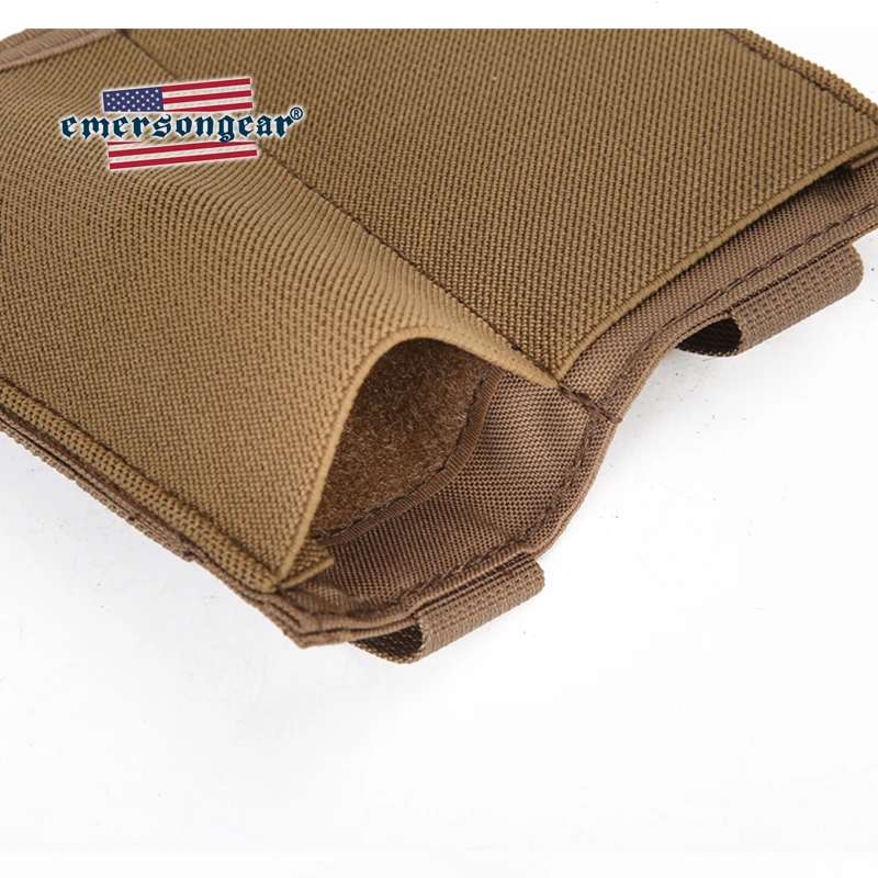 

Emersongear Tactical Fast Draw Double M4 Mag Panel Tactical Modular Open Top 556 223 Magazine Pouch Airsoft Hunting MOLLE EM2387