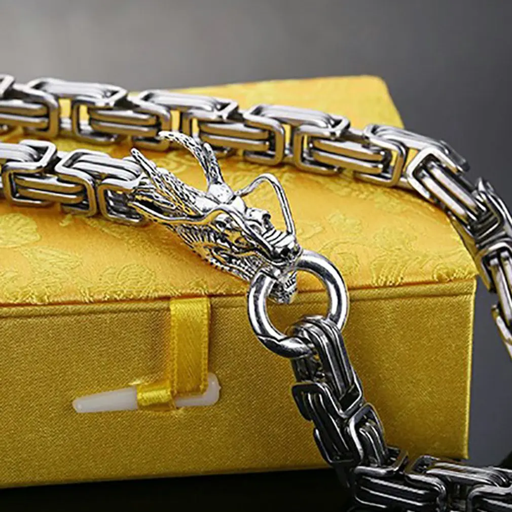

Titanium Steel And Copper Keel Bracelet Necklace Multi Purpose Decoration Outdoor Self Defense Chain Whip Waist Chain Pendant