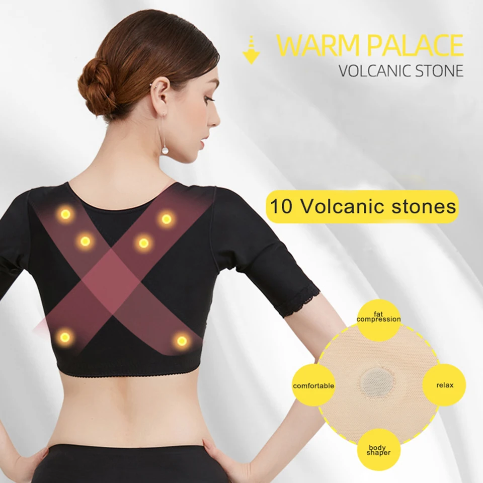 Корректирующее белье с длинным рукавом для похудения груди и | Женская одежда